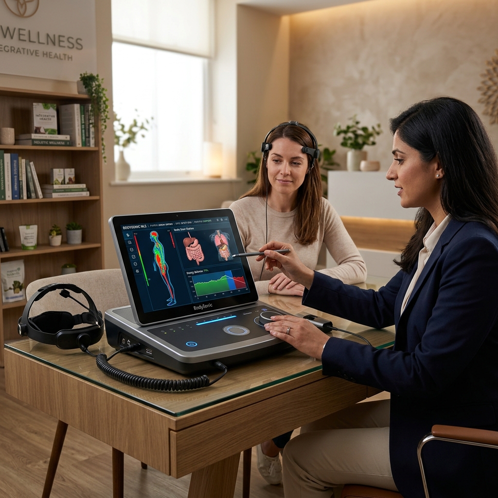 BodySonic NLS diagnostic system for emotional wellness