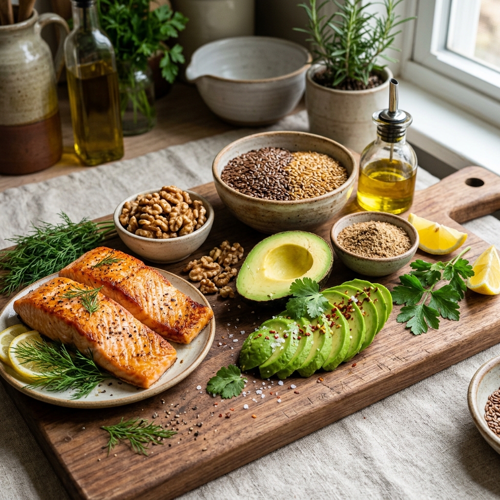 Omega-3 rich foods for nutrition