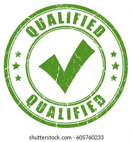qualified-green-tick-vector-stamp-260nw-605760233